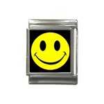 smiley Italian Charm (13mm)