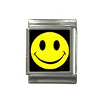 smiley Italian Charm (13mm)