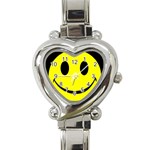 smiley Heart Italian Charm Watch