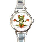 Crazy Frog Round Italian Charm Watch