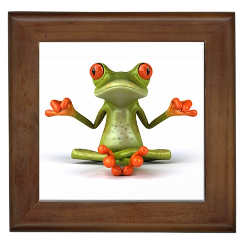 Crazy Frog Framed Tile from UrbanLoad.com Front
