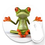 Crazy Frog Round Mousepad