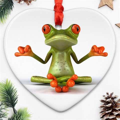 Crazy Frog Ornament (Heart) from UrbanLoad.com Front