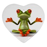 Crazy Frog Ornament (Heart)