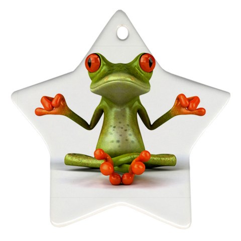 Crazy Frog Ornament (Star) from UrbanLoad.com Front