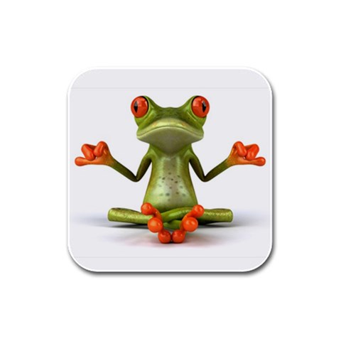 Crazy Frog Rubber Square Coaster (4 pack) from UrbanLoad.com Front