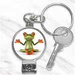 Crazy Frog Nail Clippers Key Chain