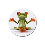 Crazy Frog Rubber Coaster (Round)