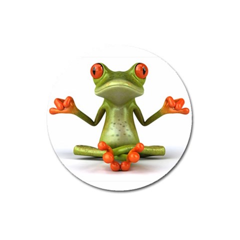 Crazy Frog Magnet 3  (Round) from UrbanLoad.com Front