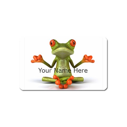 Crazy Frog Magnet (Name Card) from UrbanLoad.com Front