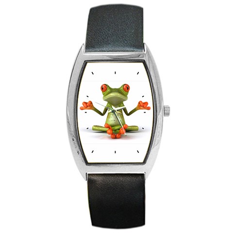 Crazy Frog Barrel Style Metal Watch from UrbanLoad.com Front