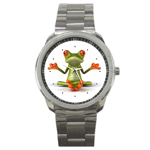 Crazy Frog Sport Metal Watch from UrbanLoad.com Front