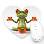 Crazy Frog Mousepad (Heart)