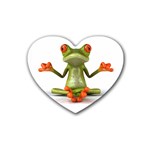 Crazy Frog Rubber Coaster (Heart)