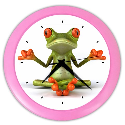 Crazy Frog Color Wall Clock from UrbanLoad.com Front