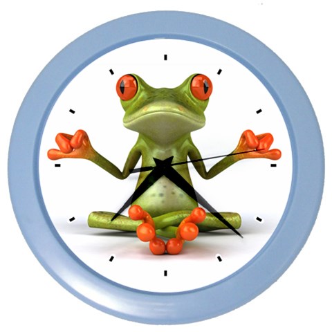 Crazy Frog Color Wall Clock from UrbanLoad.com Front