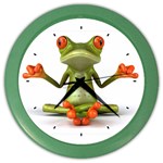 Crazy Frog Color Wall Clock