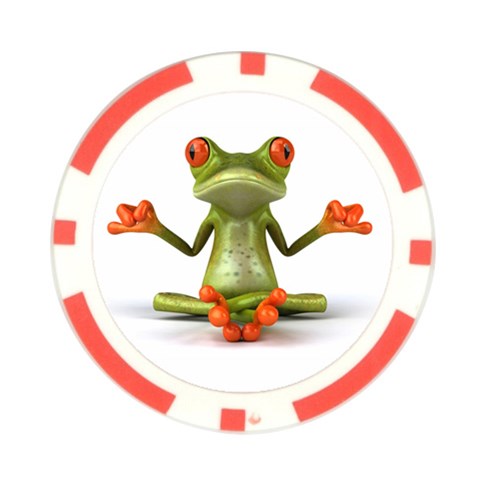 Crazy Frog Poker Chip Card Guard from UrbanLoad.com Front
