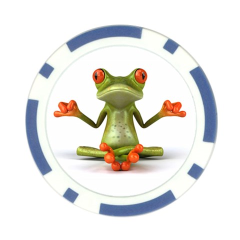 Crazy Frog Poker Chip Card Guard from UrbanLoad.com Front