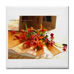 flowers Tile Coaster