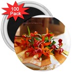 flowers 3  Magnet (100 pack)