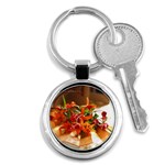 flowers Key Chain (Round)