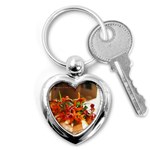 flowers Key Chain (Heart)