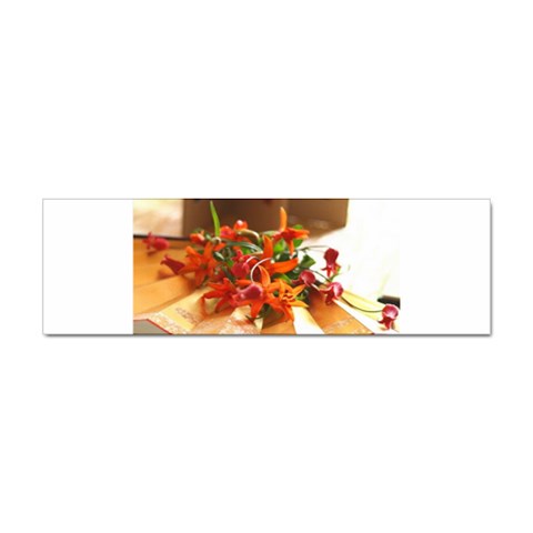 flowers Sticker (Bumper) from UrbanLoad.com Front