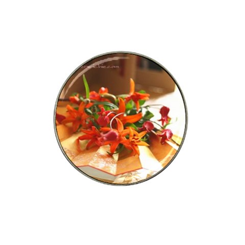flowers Hat Clip Ball Marker (4 pack) from UrbanLoad.com Front