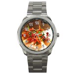 flowers Sport Metal Watch