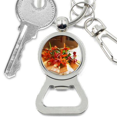 flowers Bottle Opener Key Chain from UrbanLoad.com Front