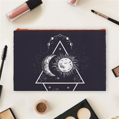 Moon and sun Cosmetic Bag (Large) from UrbanLoad.com Front