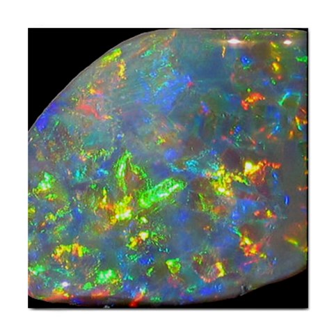 Dark Jubilee Opal Tile Coaster from UrbanLoad.com Front