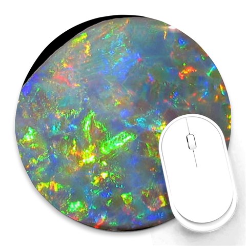 Dark Jubilee Opal Round Mousepad from UrbanLoad.com Front