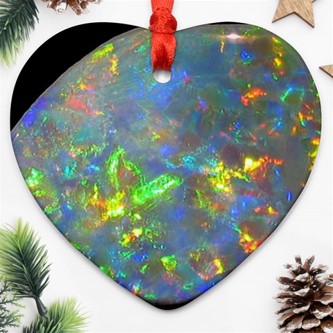 Dark Jubilee Opal Ornament (Heart) from UrbanLoad.com Front