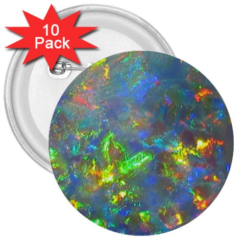 Dark Jubilee Opal 3  Button (10 pack) from UrbanLoad.com Front