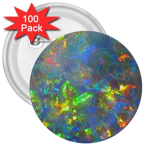 Dark Jubilee Opal 3  Button (100 pack) from UrbanLoad.com Front