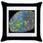 Dark Jubilee Opal Throw Pillow Case (Black)