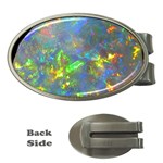 Dark Jubilee Opal Money Clip (Oval)