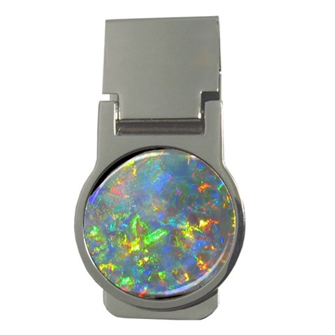 Dark Jubilee Opal Money Clip (Round) from UrbanLoad.com Front