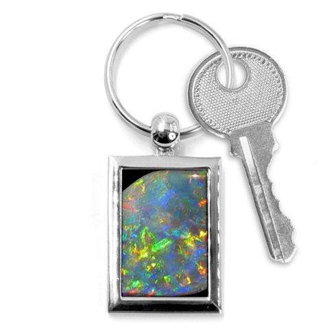 Dark Jubilee Opal Key Chain (Rectangle) from UrbanLoad.com Front