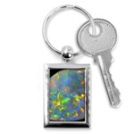 Dark Jubilee Opal Key Chain (Rectangle)