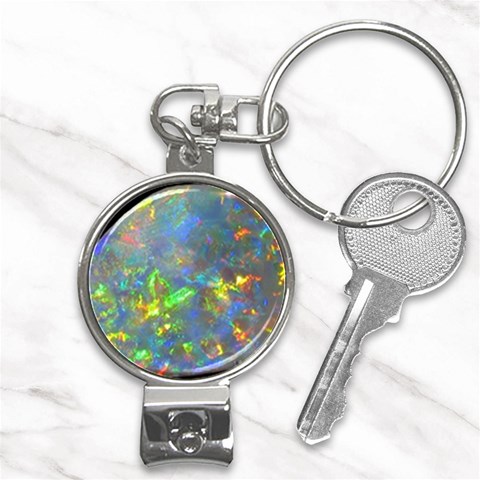Dark Jubilee Opal Nail Clippers Key Chain from UrbanLoad.com Front
