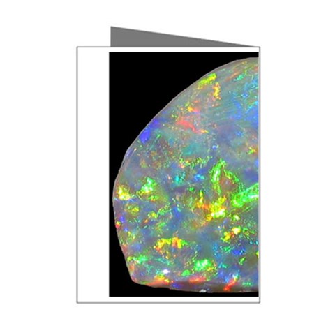 Dark Jubilee Opal Mini Greeting Card from UrbanLoad.com Right