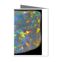 Dark Jubilee Opal Mini Greeting Cards (Pkg of 8) from UrbanLoad.com Left