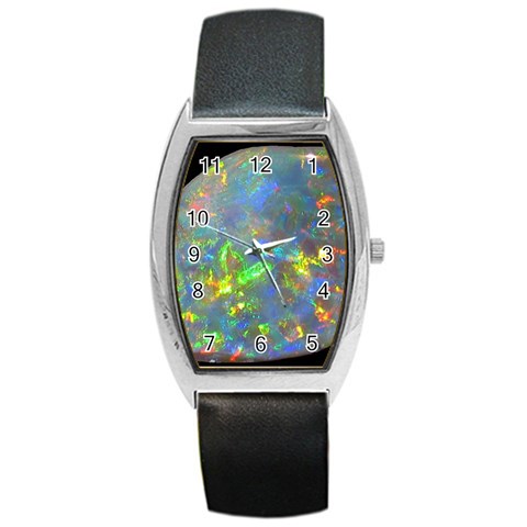Dark Jubilee Opal Barrel Style Metal Watch from UrbanLoad.com Front