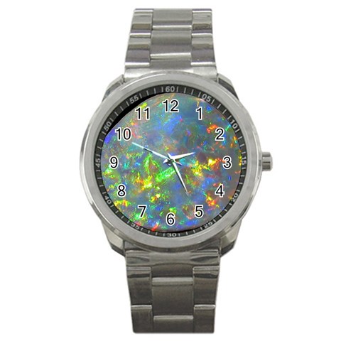 Dark Jubilee Opal Sport Metal Watch from UrbanLoad.com Front