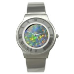 Dark Jubilee Opal Stainless Steel Watch