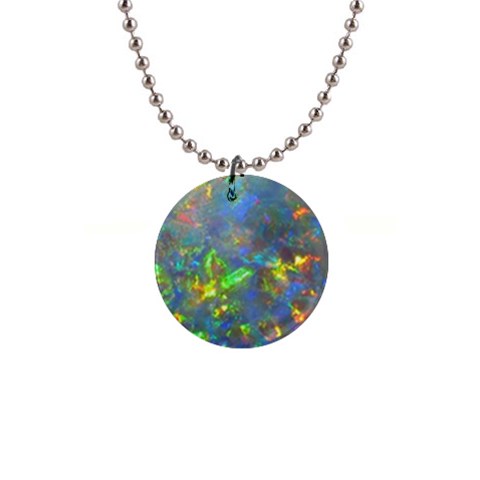 Dark Jubilee Opal 1  Button Necklace from UrbanLoad.com Front