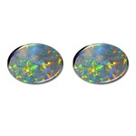 Dark Jubilee Opal Cufflinks (Oval)